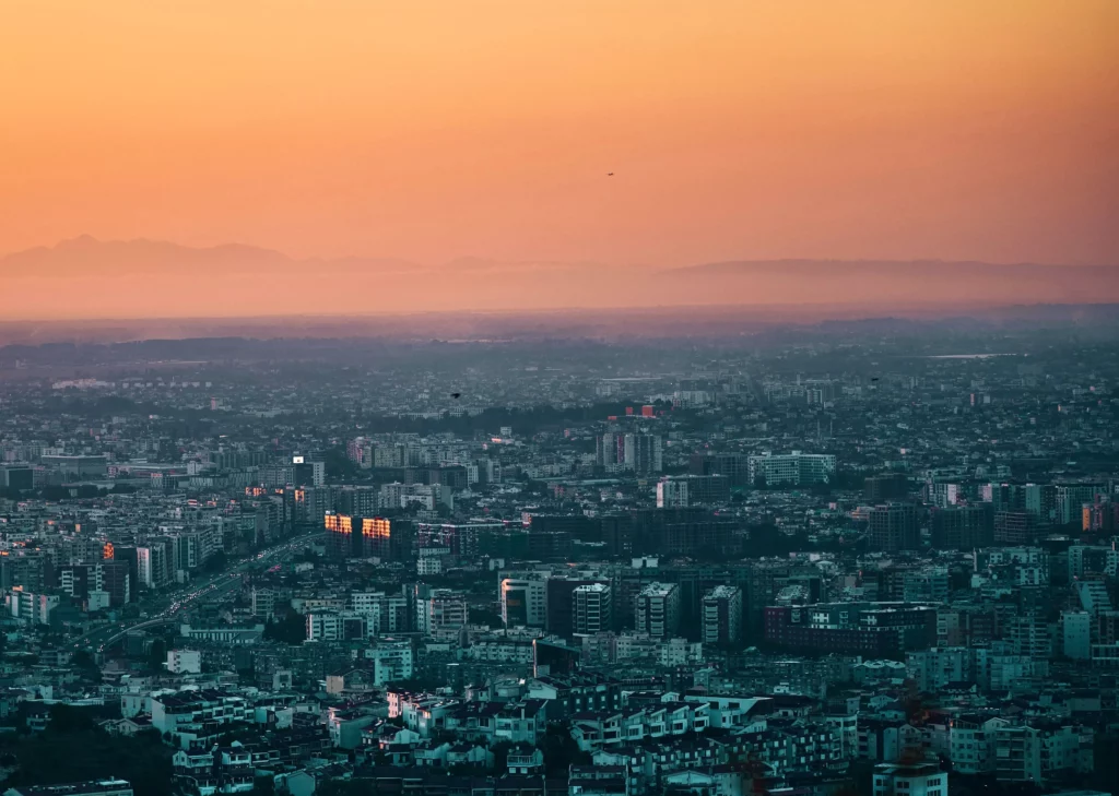 Foto van de Stad Tirana